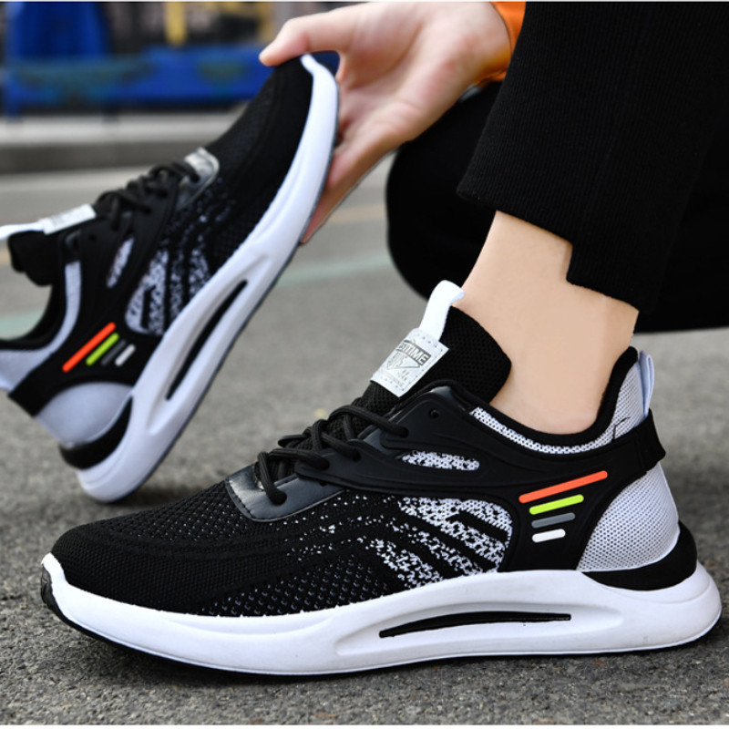 Vyriški sportbačiai, 2023 m. Vasaros nauji mados mylėtojai, lengvi krepšinio sportbačiai, kvėpuojantys vaikščiojimo bėgimo teniso lauko sportiniai bateliai