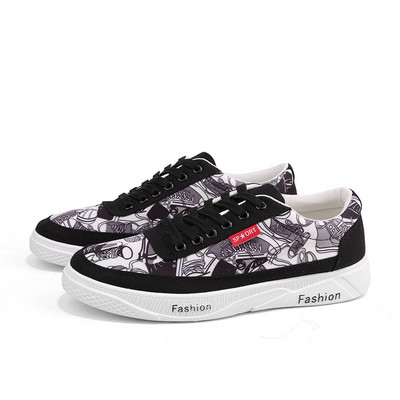 Ανδρικά παπούτσια για σκέιτμπορντ Canvas Sport 2018 Cool ελαφριά αθλητικά παπούτσια εξωτερικού χώρου Αθλητικά παπούτσια Ανδρικά παπούτσια υψηλής ποιότητας που αναπνέουν