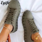 Γυναικεία πάνινα παπούτσια πολλαπλών χρωμάτων 2023 Νέα για όλες τις εποχές με χοντρό κάτω γυναικείο κορδόνι Άνετα βουλκανιζέ παπούτσια Μόδα φλατ μεγάλου μεγέθους