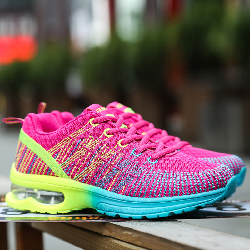 Sportska obuća Ženske tenisice Modne mrežaste prozračne ravne cipele za slobodno vrijeme Ženska šetnja Tenis Feminino Ženske cipele Zapatos De Mujer