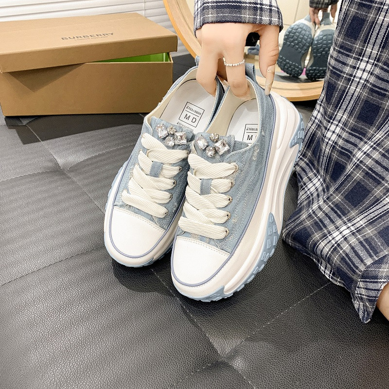 Ženske cipele 2023. Visokokvalitetne platnene tenisice s visokim potpeticama s ravnim dnom Jesenske cipele na vezivanje u različitim bojama Ženske vulkanizirane cipele