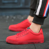 Παπούτσια καμβά αερισμού Παπούτσια σκέιτμπορντ Vogue Tidal Wave Ανδρικά παπούτσια Δερμάτινα επίπεδη τάση Κορεάτικων ανδρικών αθλητικών παπουτσιών τένις