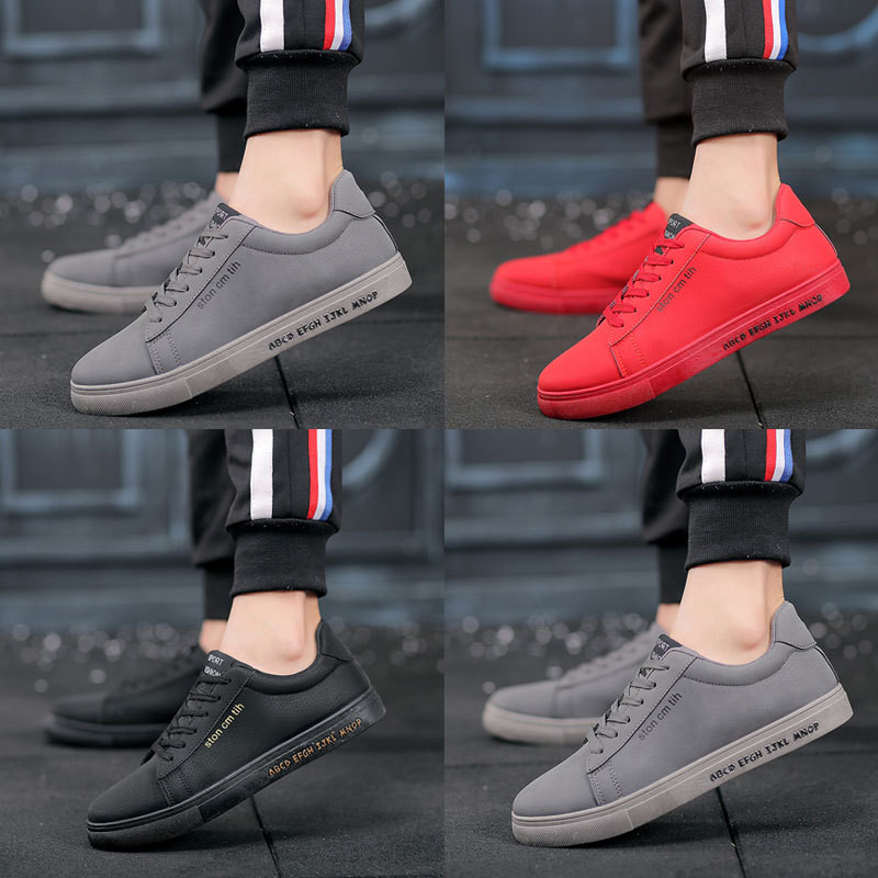 Παπούτσια καμβά αερισμού Παπούτσια σκέιτμπορντ Vogue Tidal Wave Ανδρικά παπούτσια Δερμάτινα επίπεδη τάση Κορεάτικων ανδρικών αθλητικών παπουτσιών τένις