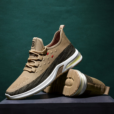 Ανδρικά παπούτσια για τρέξιμο, Casual, ελαφριά, άνετα, περπάτημα, κορδόνια, αθλητικά, αντιολισθητικά, νέα ανδρικά αθλητικά παπούτσια 2021