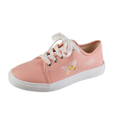 Mikrokiust madala kontsaga naistejalatsid 2023. aasta kvaliteetsed nööriga täistikandid kevad/sügis lõuendist naiste kingad Zapatos De Mujer