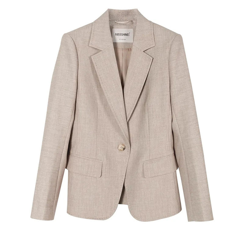 Moterų pavasario rudens švarkas, 2023 m. Nauja mada, ilgomis rankovėmis, verslo darbas, biuro laisvalaikio kostiumai, švarkas, paltai, viršutiniai drabužiai, moteriški viršutiniai drabužiai