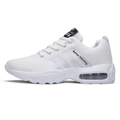 Φθινοπωρινά και ανοιξιάτικα Ανδρικά παπούτσια Flying Woven Αναπνεύσιμα Διχτυωτά Παπούτσια για τρέξιμο Αθλητικά Παπούτσια Αερό Μαξιλάρι Παπούτσια για τρέξιμο μεγάλο μέγεθος