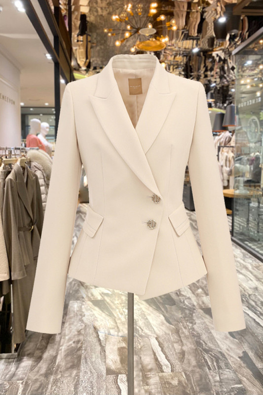 Γυναικείο σακάκι σακάκι 2023 Νέα άνοιξη φθινοπωρινή μόδα Λεπτό μακρυμάνικο ακανόνιστο ταμπεραμέντο κοστούμι γραφείου Σακάκι γυναικείο παλτό