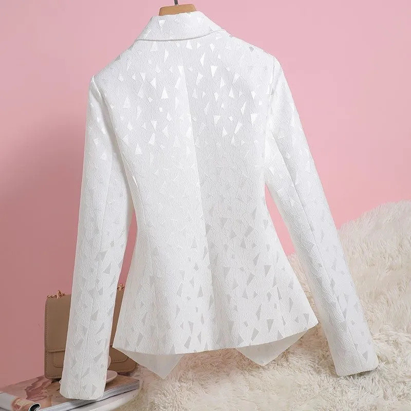 Ζακάρ κοστούμι γυναικείο παλτό άνοιξη φθινόπωρο 2023 Νέα μόδα μακρυμάνικο λεπτό κοντό γλυκό γυναικείο παλτό σακάκι Μπλούζες με εξωτερικά ρούχα