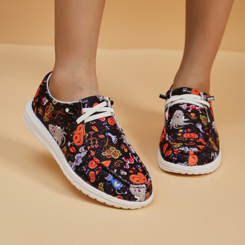 PU Flat Bottom 2023 Νέα γυναικεία παπούτσια με κορδόνια Άνοιξη/Φθινόπωρο μεικτά χρώματα Γυναικεία αθλητικά παπούτσια Zapatillas Deportivas Para Mujeres