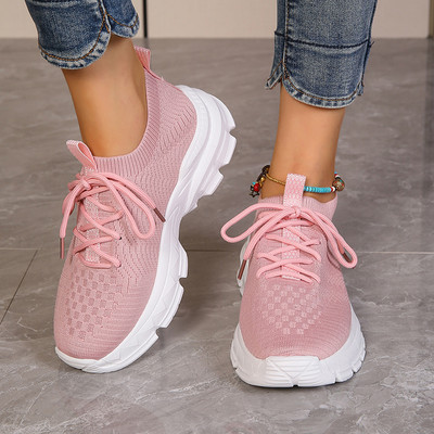 Kingad naistele 2023 Uued kvaliteetsed nööriga vulkaniseeritud kingad Mood vabaaja spordialad Naiste kingad ümmarguse varbaga ühekordsed kingad