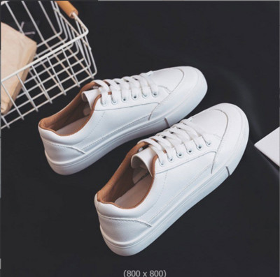 Wnfsy Fashion Γυναικεία Flat Sneakers Άνοιξη Φθινόπωρο Λευκά Casual Παπούτσια Αναπνεύσιμα λουλούδια με κορδόνια Λευκά παπούτσια τένις Zapatos De Mujer