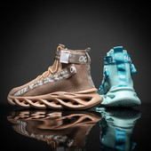 Firminiai vyriški lengvi bėgimo bateliai laisvalaikio vaikščiojimo sportbačiai, kvėpuojantys, neslystantys, atsparūs dėvėjimuisi lauko bėgimo treniruokliai, sportiniai batai