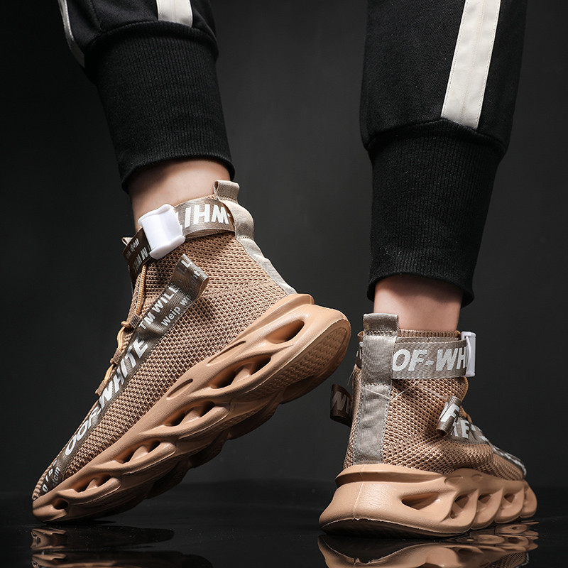 Firminiai vyriški lengvi bėgimo bateliai laisvalaikio vaikščiojimo sportbačiai, kvėpuojantys, neslystantys, atsparūs dėvėjimuisi lauko bėgimo treniruokliai, sportiniai batai