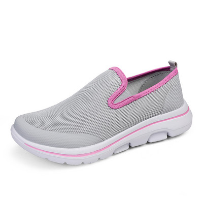 Moteriški sportiniai batai Nauji kvėpuojantys moteriški batai Lengvi patogūs vaikščiojimo batai Madingi laisvalaikio batai Moteriški batai sportbačiai