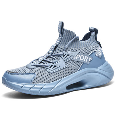 Jauni vīriešu apavi elpojoši skriešanas apavi Ērti ikdienas sporta zāle vīriešu sporta apavi Vieglas sporta kedas Liela izmēra 39-46