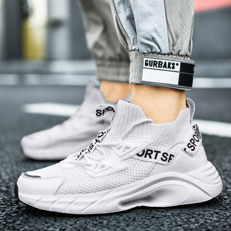 Nova muška obuća Prozračna obuća za trčanje Udobna ležerna obuća za teretanu Muška sportska obuća Lagane atletske tenisice Velika veličina 39-46