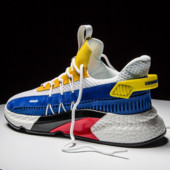 RUMDAX Sneakers Ins Παπούτσια Flying Woven Παπούτσια Casual ελαφριά αθλητικά παπούτσια για τρέξιμο Διχτυωτό παπούτσια που αναπνέουν Μόδα Ανδρικά παπούτσια