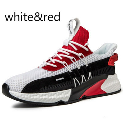 RUMDAX Sneakers Ins Παπούτσια Flying Woven Παπούτσια Casual ελαφριά αθλητικά παπούτσια για τρέξιμο Διχτυωτό παπούτσια που αναπνέουν Μόδα Ανδρικά παπούτσια