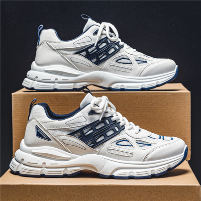 Παπούτσια για άντρες Επώνυμα χοντρά λευκά πολυτελή αθλητικά παπούτσια Casual παπούτσια για τρέξιμο Αναπνεύσιμα αντιολισθητικά αθλητικά υποδήματα γυμναστικής τένις