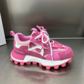 2023 Νέα γυναικεία αθλητικά παπούτσια Χοντρές σόλες Άνετα ίσια παπούτσια εξωτερικού χώρου Πλατφόρμα ψηλά κορδόνια Γυναικεία αθλητικά παπούτσια μόδας