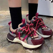 2023 Νέα επώνυμα γυναικεία αθλητικά παπούτσια Άνετα γυναικεία αθλητικά μικτά γυναικεία βουλκανιζέ παπούτσια με κορδόνια Αθλητικά casual γυναικεία παπούτσια