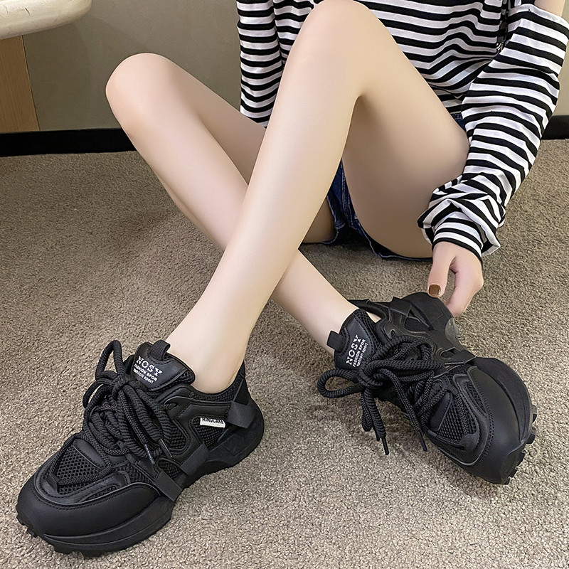 2023 Νέα Γυναικεία Παπούτσια Αθλητικά Παπούτσια Casual Άνετα Παπούτσια Μονόχρωμα Αναπνεύσιμα με κορδόνια Βουλκανισμένα Γυναικεία παπούτσια για τρέξιμο εξωτερικού χώρου