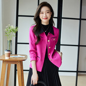 Ανοιξιάτικο φθινόπωρο Slim Business Blazers Γυναικείο παλτό 2023 Νέα ολοκαίνουργια casual blazer τζάκετ Γυναικεία Κορέα Γυναικεία μπλούζα γραφείου εργασίας