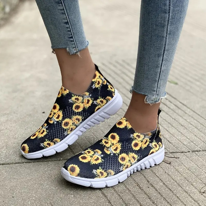 Γυναικεία παπούτσια 2023 Υψηλής ποιότητας Διχτυωτό Γυναικεία Βουλκανιζέ Παπούτσια Μόδα Casual Αθλητικά Παπούτσια Γυναικεία αθλητικά παπούτσια με στρογγυλά δάχτυλα Γυναικεία