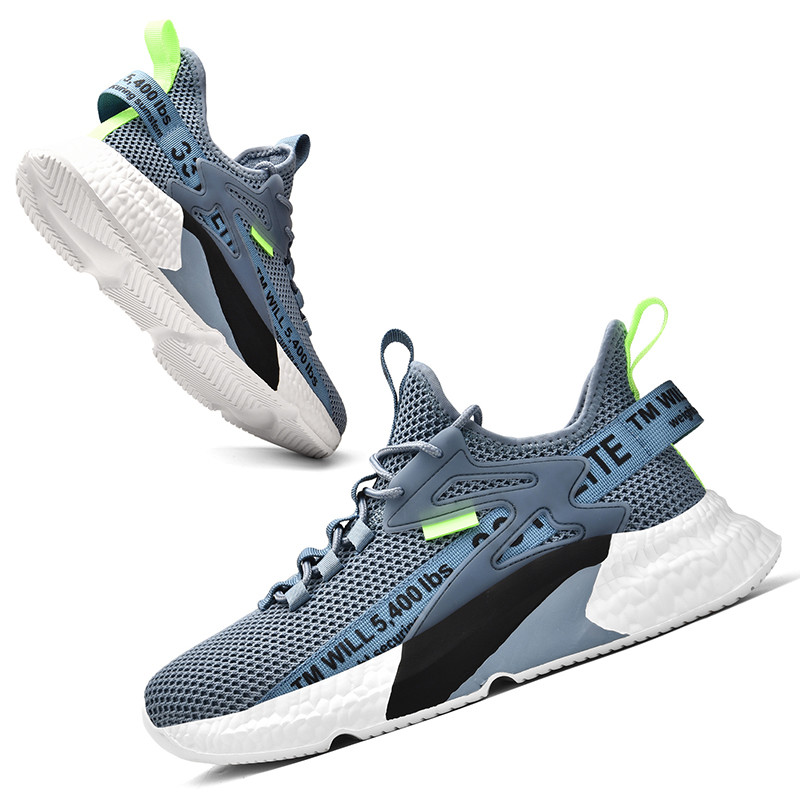 Μόδα ανδρικά παπούτσια Παπούτσια τρεξίματος με αναπνεύσιμο διχτυωτό πλέγμα Αθλητικά παπούτσια γυμναστικής σε εξωτερικό χώρο Αθλητικά παπούτσια Αντιολισθητικά αθλητικά παπούτσια ανθεκτικά στη φθορά