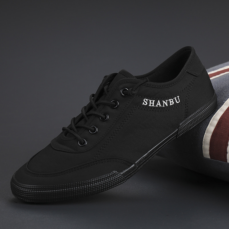 Ανδρικά παπούτσια νέα παπούτσια από καμβά που αναπνέουν την άνοιξη του 2023 flats νεανικά casual παπούτσια με μαλακό πάτο βουλκανιζέ