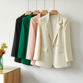 Ανοιξιάτικο φθινόπωρο γυναικείο σακάκι Νέα μόδα μακρυμάνικο γραφείο All-match casual γυναικεία σακάκια τζάκετ Εξωτερικά γυναικεία κοστούμια S-7XL