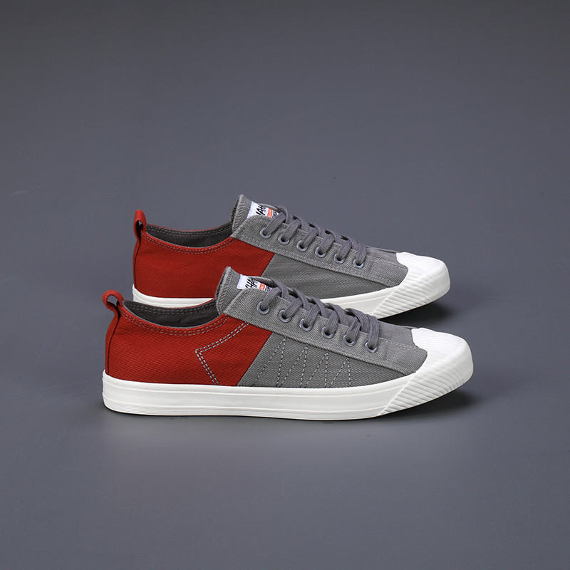 Proljetne modne mješovite boje za 2023. Muške platnene cipele Prozračne ravne vulkanizirane cipele Muške ležerne cipele na vezanje za muškarce Espadrile