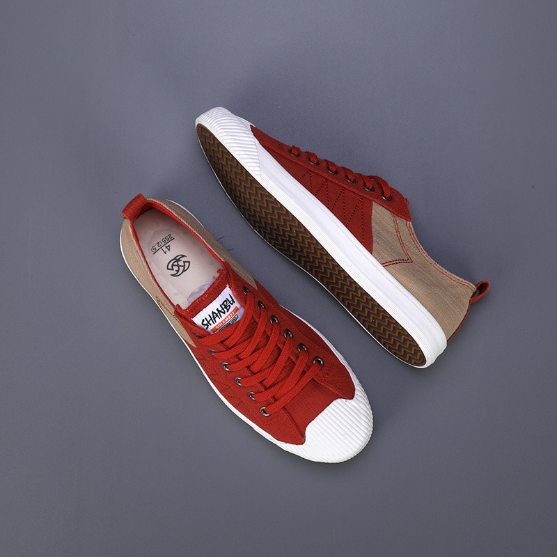 Proljetne modne mješovite boje za 2023. Muške platnene cipele Prozračne ravne vulkanizirane cipele Muške ležerne cipele na vezanje za muškarce Espadrile