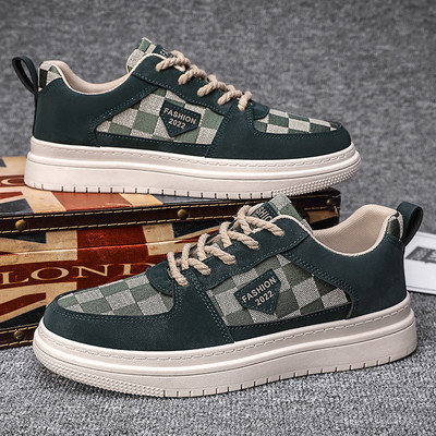 Casual sneakers ανδρικά παπούτσια Skateboard Σχεδιαστής μόδας για περπάτημα Flats αναπνεύσιμα αθλητικά παπούτσια Νέα λευκά βουλκανισμένα παπούτσια Άνδρας