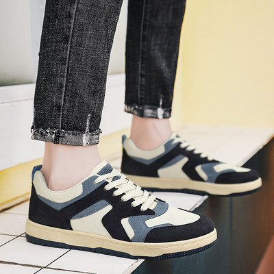 Casual sneakers ανδρικά παπούτσια Skateboard Σχεδιαστής μόδας για περπάτημα Flats αναπνεύσιμα αθλητικά παπούτσια Νέα λευκά βουλκανισμένα παπούτσια Άνδρας