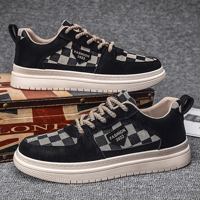 Casual sneakers ανδρικά παπούτσια Skateboard Σχεδιαστής μόδας για περπάτημα Flats αναπνεύσιμα αθλητικά παπούτσια Νέα λευκά βουλκανισμένα παπούτσια Άνδρας