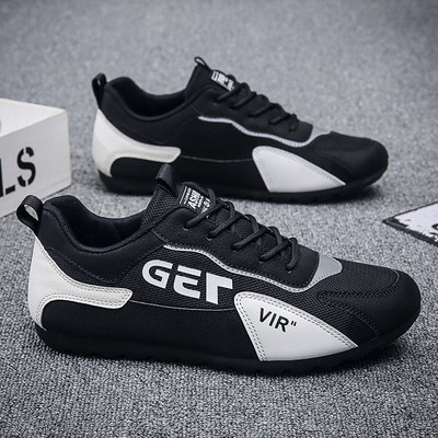 Νέα ανδρικά casual ίσια παπούτσια με χαμηλή κορυφή Ευέλικτα μοντέρνα παπούτσια Νεανικά αναπνεύσιμα βουλκανιζέ παπούτσια Business Casual mesh παπούτσια