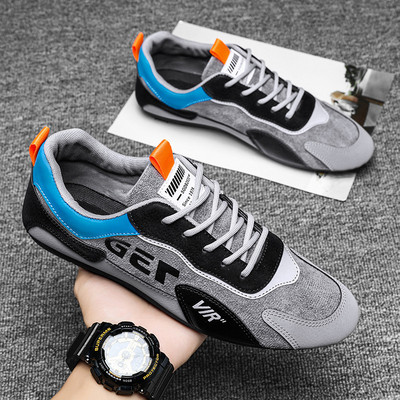 Νέα ανδρικά casual ίσια παπούτσια με χαμηλή κορυφή Ευέλικτα μοντέρνα παπούτσια Νεανικά αναπνεύσιμα βουλκανιζέ παπούτσια Business Casual mesh παπούτσια