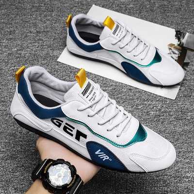 Νέα ανδρικά casual ίσια παπούτσια με χαμηλή κορυφή Ευέλικτα μοντέρνα παπούτσια Νεανικά αναπνεύσιμα βουλκανιζέ παπούτσια Business Casual mesh παπούτσια