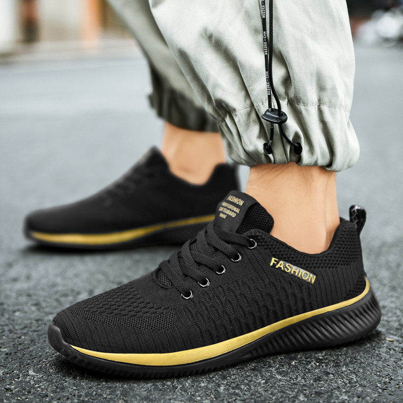 Soe allahindlus Meeste võrkkangast hingavad jooksujalatsid Meestele Kerged libisemiskindlad klassikalised spordijalatsid Naiste paaritennised