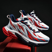 Επώνυμα ανδρικά παπούτσια για τρέξιμο που αναπνέουν Παπούτσια για τζόκινγκ προπόνηση Αθλητικά παπούτσια με δίχτυ ελαφριά Αθλητικά Παπούτσια Ογκώδη Αθλητικά Παπούτσια Plus Size 39-46