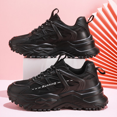 Moipheng Παπούτσια για γυναίκες Casual Mesh αναπνεύσιμη πλατφόρμα Ανδρικά αθλητικά παπούτσια προπονητικά παπούτσια με κορδόνια Unisex