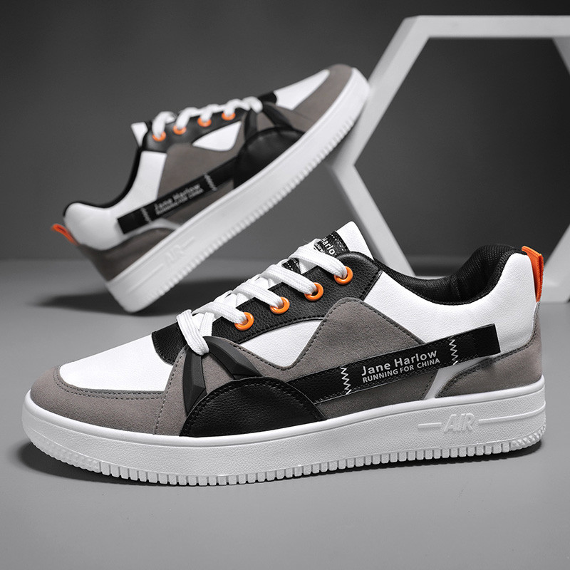 Nauji vyriški sportiniai batai Patogūs kvėpuojantys vyriški batai, atsparūs dėvėjimui suvarstomi vyriški laisvalaikio batai Unisex sportbačiai 37-44 dydis