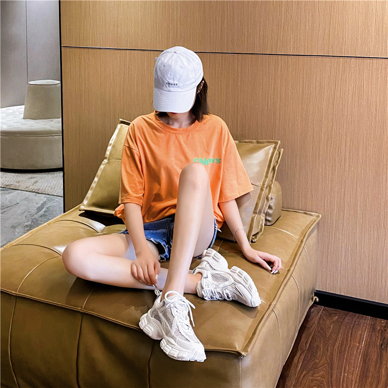 Ljetne ženske sportske cipele za 2023. Mrežaste prozračne ženske tenisice Otporne na habanje Cipele za slobodno vrijeme na otvorenom Bijele tenisice za trčanje Ženske