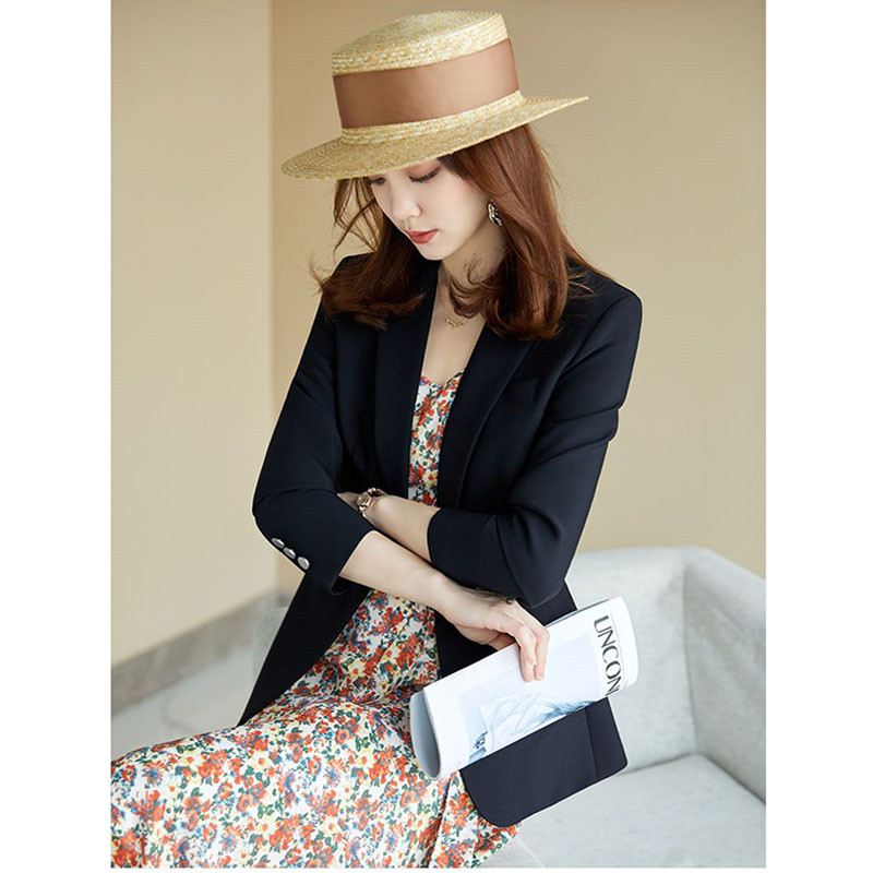 2023 Φθινόπωρο Νέο Τζόκερ ιδιοσυγκρασία Premium γυναικείο κοστούμι γυναικείο σακάκι Leisure λεπτό καθαρό χρώμα Μόδα γυναικεία κομψότητα πανωφόρια