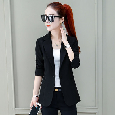 2023 Νέα Φθινοπωρινά Γυναικεία Μπλέιζερ Μπουφάν Μακρυμάνικα Επαγγελματικά Κοστούμια Παλτό Γυναικεία Casual Office Slim Lady Blazers Παλτό Ρούχα εργασίας
