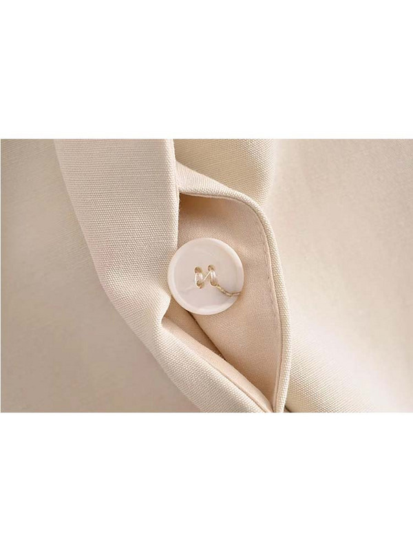 TRAF Γυναικεία Μακριά Γιλέκα Μόδα Ανοιγόμενη Πίσω Σχέδιο Γιλέκο Παλτό Vintage Αμάνικο Flap Τσέπες Γραφείο Γυναικείο Κομψό μπλουζάκι με γιλέκο