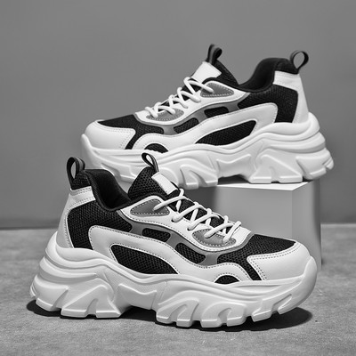 TUINANLE tossud naiste Vulcanize Kingad Uus paar valge platvorm paks tallaga jooksmine vabaaja meeste kingad suurus 35-44 Tenis Feminino