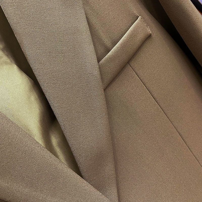 Γυναικείο Blazer 2023 Νέο Φθινοπωρινό μονόπλευρο μακρυμάνικο γυναικείο μπλέιζερ γυναικείο σακάκι παντός ταιριάσματος Πανωφόρι γυναικείο